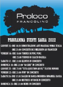 Eventi 2022